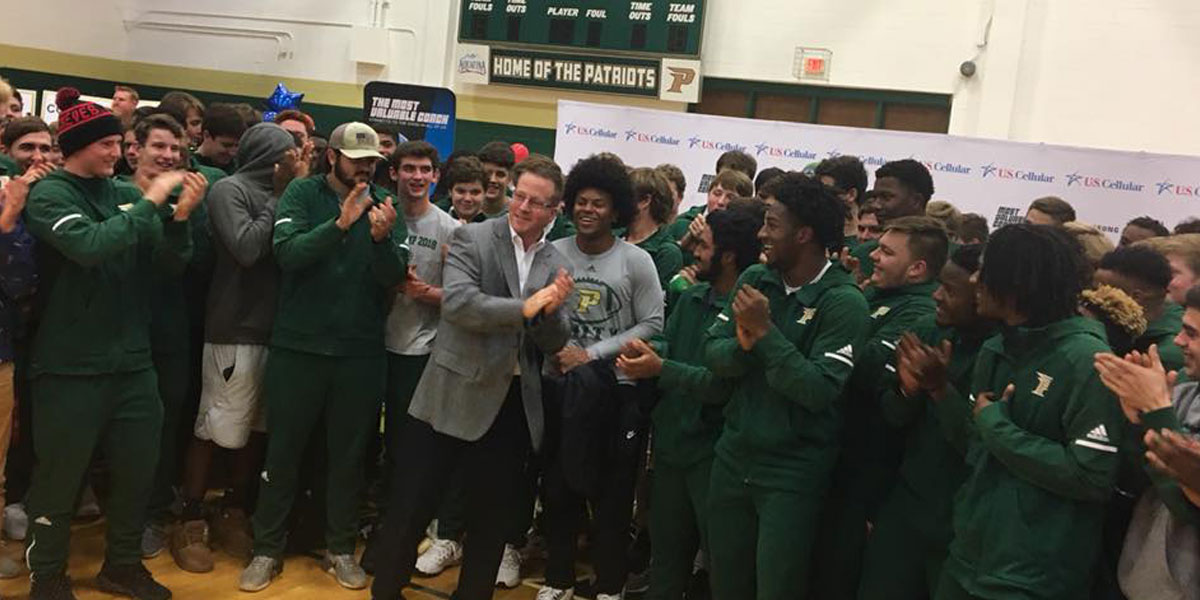 Pinecrest celebrates as Coach Metzger receives 'Most Valuable Coach