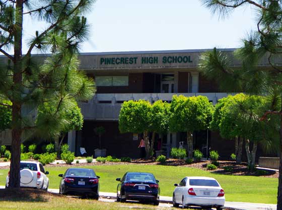 School on lockdown after gun was found in student's backpack