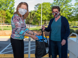 FirstHealth volunteers N95 masks