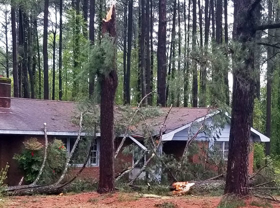 storms Moore County