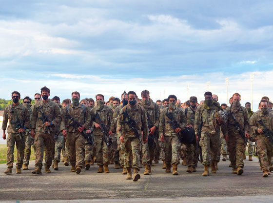 Fort Bragg soldiers return home sudden deployment