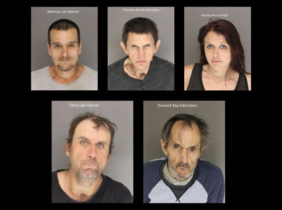 five Robbins arrested drug investigation