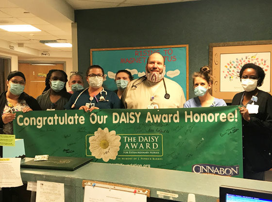 Moore Regional nurse DAISY award