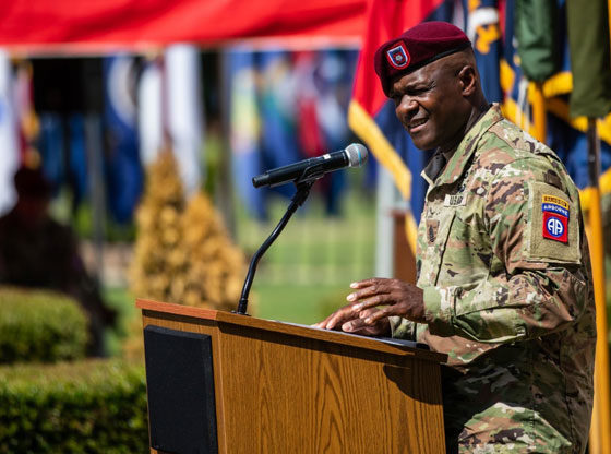 82nd Airborne Division new leaders Fort Bragg
