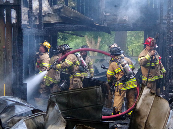 Barn destroyed by fire in Southern Pines - Sandhills Sentinel