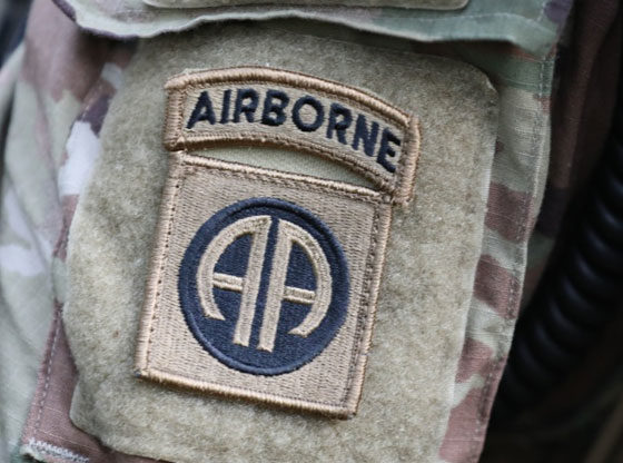 Soldiers treated during airborne operations