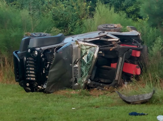 Single Vehicle Accident Sends One To The Hospital Sandhills Sentinel