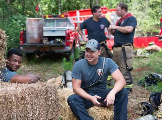 Firefighter Cody Kunik had a terrible accident and is in the ICU.
