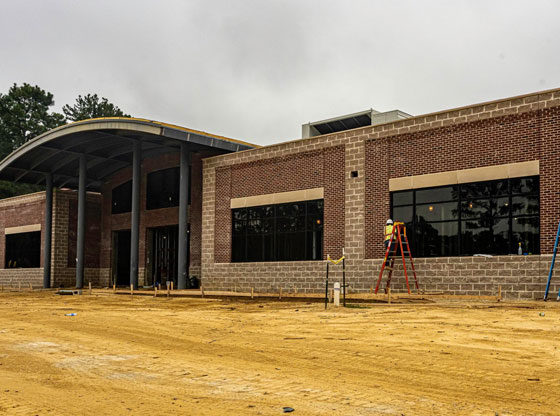 Moore County Recreation Center taking shape