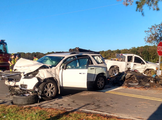 Carthage accident sends two to hospital