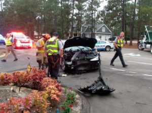 2 escape Pinehurst accident without injuries