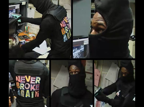 Suspect's images released armed robbery case
