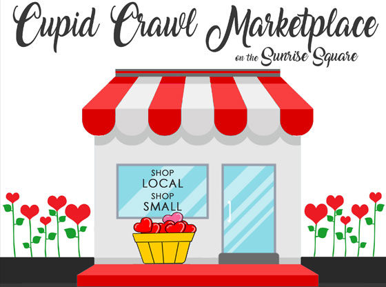 Cupid Crawl Marketplace Feb. 6