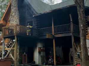 Dog perishes in house fire