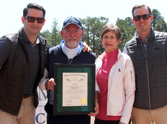 Corso awarded Order of the Long Leaf Pine