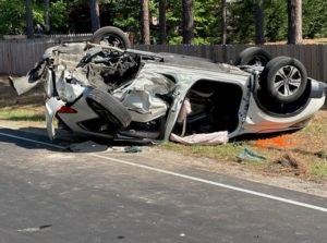 Collision in Pinehurst injures two