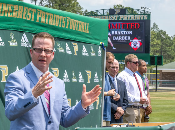 Pinecrest High holds football college signing day