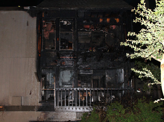 Pinehurst condos destroyed by fire overnight