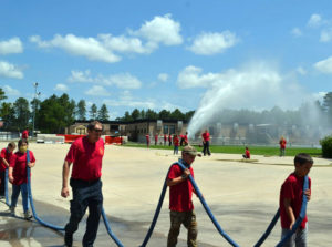 Summer camp heats up passion for public service