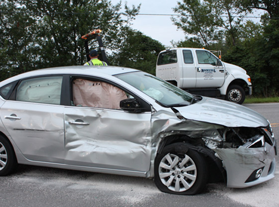 Two vehicle crash shuts down Hwy 211 Sandhills Sentinel