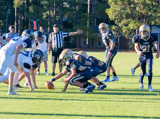 SCCS shows enthusiasm, determination in first ever JV football home game 5