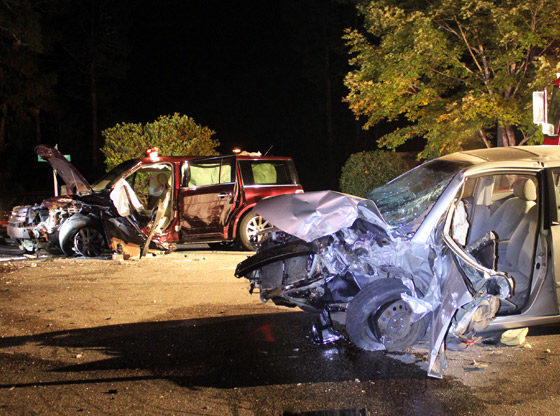One critical, 3 others injured in head-on collision