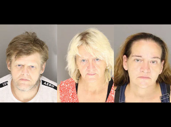 Deputies arrest three on meth charges