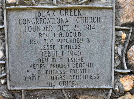The Sunday Scoop: Bear Creek Congregational Church Robbins