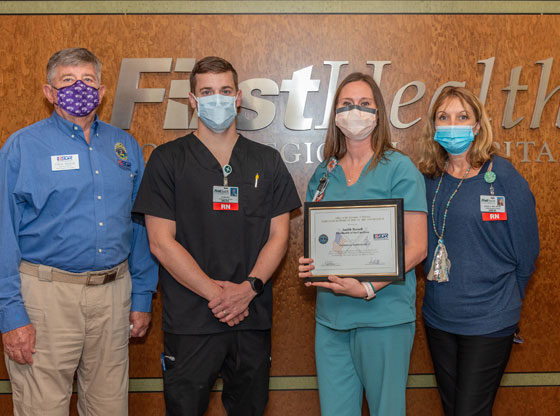 Local nurse receives Patriot Award
