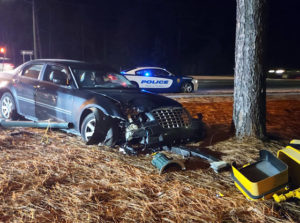 Collision takes out crosswalk light