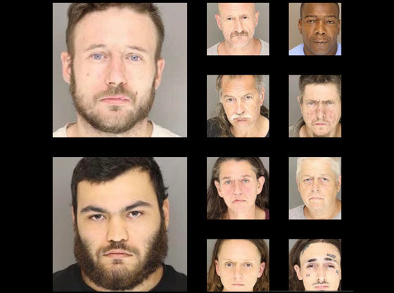 10 people charged after drug bust in Westmoore
