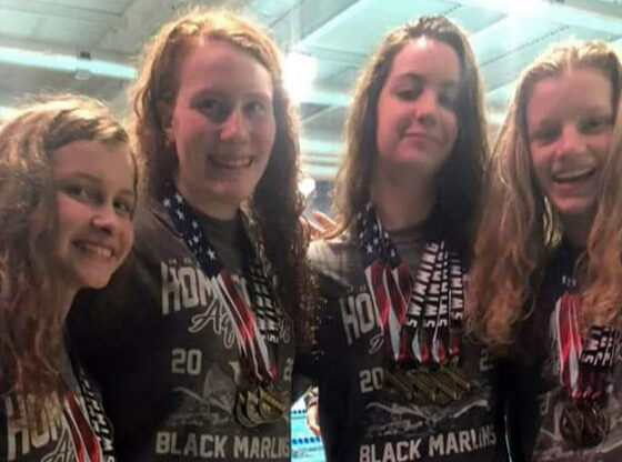 Moore County Homeschool Aquatics girls win state championship