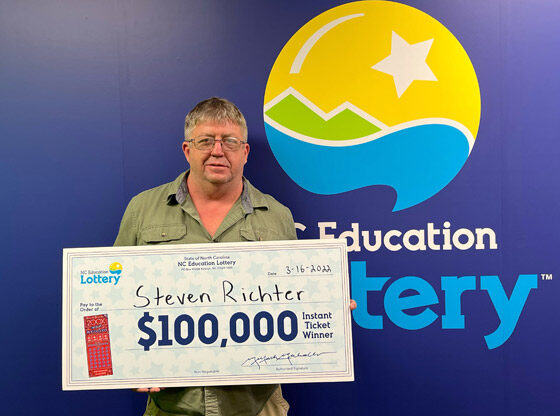 Jackson Springs man says $100,000 lottery win “had to be fate”