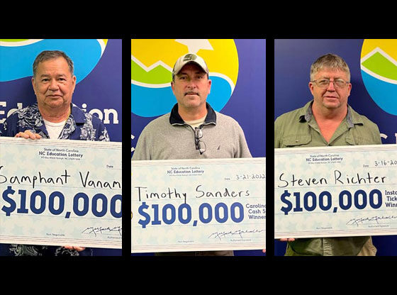 Fourth Moore County man collects $100K jackpot this year