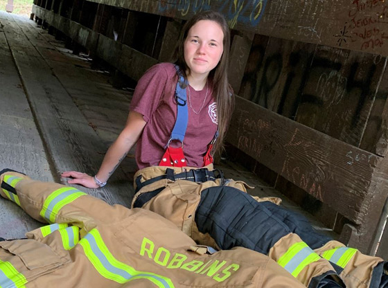 Blazing a trail: Moore County female firefighters