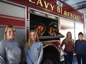 Blazing a trail: Moore County’s female firefighters