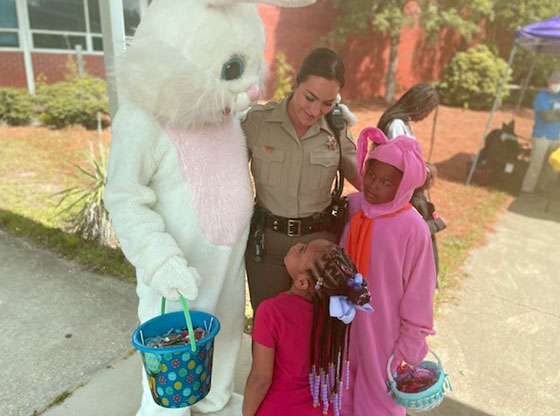 Scenes from Easter egg hunt in Southern Pines