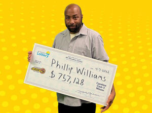Southern Pines man plans to buy house after winning jackpot