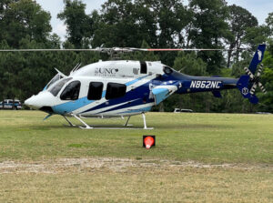 Motorcyclist airlifted in Pinehurst