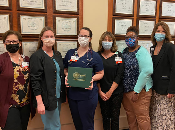 Reid Heart Center nurse honored with DAISY Award