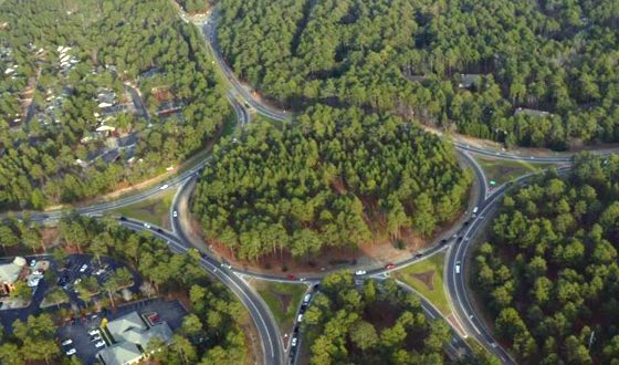 Potential improvements for Pinehurst traffic circle