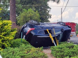Several hospitalized after Pinebluff crash