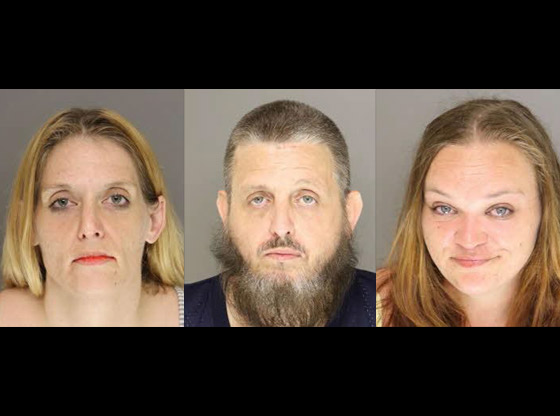 Three arrested on drug charges while in village park