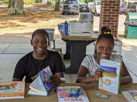 Summer Reading Stations continue in July & August