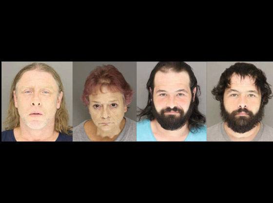 Four arrested on drug charges after deputies search home