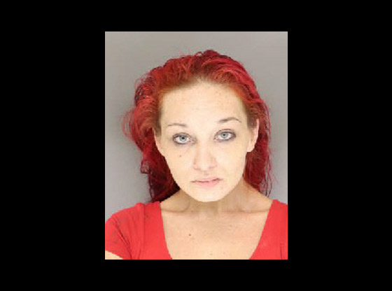 Woman arrested after fleeing from officer