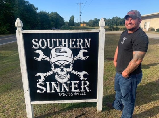 Southern Sinner Truck and 4x4 opens for business
