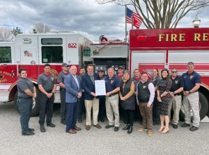 Hudson honors Southern Pines Fire Department's 125th anniversary