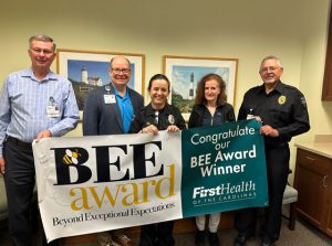 Hospital security officer receives BEE Award for compassion, kindness