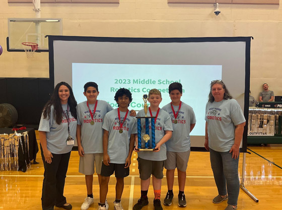 MCS holds middle school robotics competition